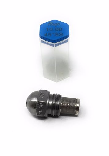 Picture of 030G2113 HAGO 10.00 GPH 45 DEGREE SS NOZZLE (100045SS)