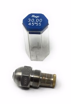 Picture of 030G2139 HAGO 30.00 GPH 45 DEGREE SS NOZZLE (300045SS)