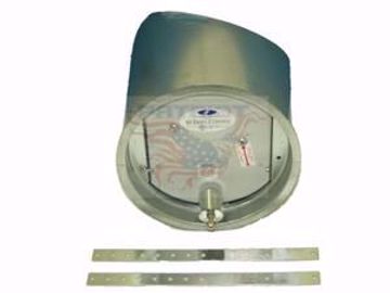 Picture of 01437001 Field Controls 01437001 8M 8" M Barometric Draft Control For Residential Oil, Wood and Coal